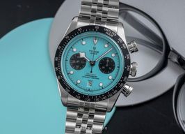 Tudor Black Bay Chrono 79360N (Unknown (random serial)) - Turquoise dial 41 mm Steel case