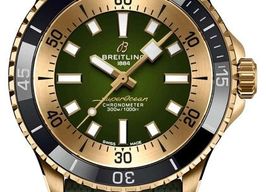 Breitling Superocean 42 N17375201L1S1 (2026) - Green dial 42 mm Bronze case