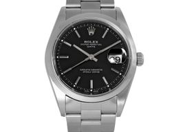 Rolex Oyster Perpetual Date 15200 (2000) - Black dial 34 mm Steel case