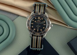 Omega Seamaster Diver 300 M 210.92.42.20.01.001 (Onbekend (willekeurig serienummer)) - Bruin wijzerplaat 42mm Titanium