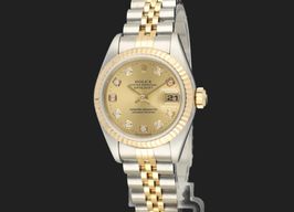 Rolex Lady-Datejust 79173 (2001) - Champagne dial 26 mm Gold/Steel case