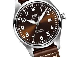 IWC Pilot Mark IW327003 (2020) - Bruin wijzerplaat 40mm Staal