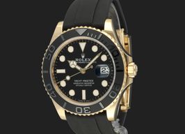 Rolex Yacht-Master 42 226658 (2024) - Black dial 42 mm Yellow Gold case