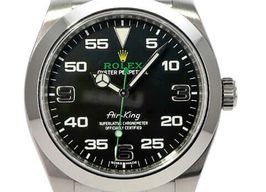 Rolex Air-King 116900 (2019) - Black dial 40 mm Steel case