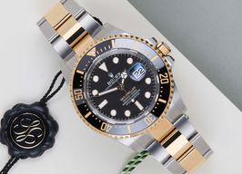 Rolex Sea-Dweller 126603 (2023) - Black dial 43 mm Gold/Steel case
