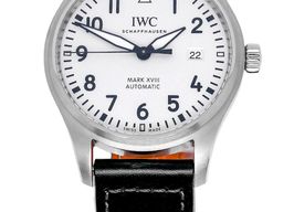 IWC Pilot Mark IW327002 (2021) - Zilver wijzerplaat 40mm Staal