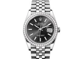 Rolex Datejust 36 126284RBR (2024) - Zwart wijzerplaat 36mm Staal