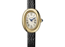 Cartier Baignoire WGBA0041 (2025) - Silver dial 25 mm Yellow Gold case
