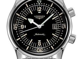 Longines Legend Diver L3.774.4.50.6 (2026) - Black dial 42 mm Steel case