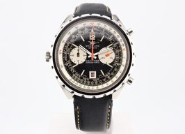 Breitling Navitimer DDE.BR.11525/67 (1968) - Zwart wijzerplaat 48mm Staal