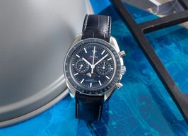 Omega Speedmaster Professional Moonwatch Moonphase 304.33.44.52.03.001 (Onbekend (willekeurig serienummer)) - Blauw wijzerplaat 44mm Staal