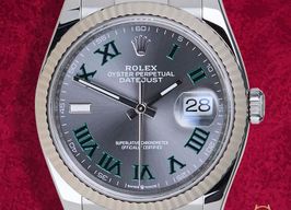 Rolex Datejust 36 126234 (Unknown (random serial)) - Grey dial 36 mm Steel case
