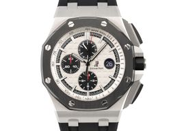 Audemars Piguet Royal Oak Offshore 26400SO.OO.A002CA.01 (Onbekend (willekeurig serienummer)) - Zilver wijzerplaat 44mm Staal