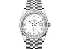 Rolex Datejust 36 126284RBR-0017 (2024) - White dial 36 mm Steel case