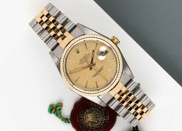 Rolex Datejust 36 16233 (1997) - Champagne dial 36 mm Gold/Steel case