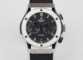 Hublot Classic Fusion Chronograph 521.NX.1170.LR (2016) - Zwart wijzerplaat 45mm Titanium