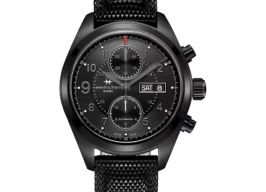 Hamilton Khaki Field H71626735 (2025) - Black dial 42 mm Steel case