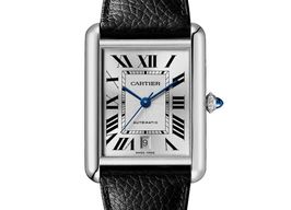Cartier Tank WSTA0040 (2025) - Zilver wijzerplaat 41mm Staal