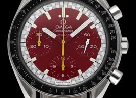 Omega Speedmaster Reduced 3810.61.41 (1998) - Red dial 39 mm Steel case