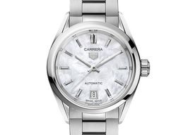 TAG Heuer Carrera Lady WBN2410.BA0621 (2025) - White dial 29 mm Steel case