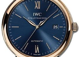 IWC Portofino Automatic IW356522 (2026) - Blauw wijzerplaat 40mm Roodgoud