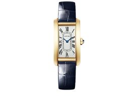 Cartier Tank Américaine WGTA0299 (2025) - Silver dial 35 mm Yellow Gold case