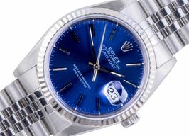 Rolex Datejust 36 16234 (1990) - Blue dial 36 mm Steel case