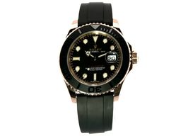 Rolex Yacht-Master 40 116655 (2016) - Black dial 40 mm Rose Gold case