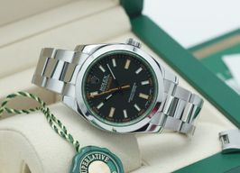 Rolex Milgauss 116400GV (2016) - Zwart wijzerplaat 40mm Staal