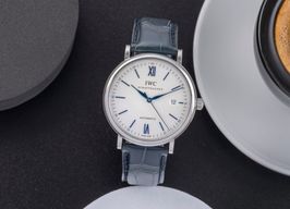 IWC Portofino Automatic IW356527 (Unknown (random serial)) - Silver dial 40 mm Steel case