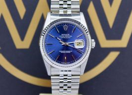 Rolex Datejust 16234 (1989) - Blue dial 36 mm Steel case