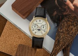 Audemars Piguet Vintage 25589BA (1990) - Wit wijzerplaat 33mm Geelgoud