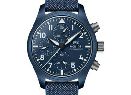 IWC Pilot Chronograph Top Gun IW389404 (2025) - Blue dial 42 mm Ceramic case