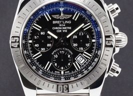 Breitling Chronomat 44 AB0115 (2018) - Zwart wijzerplaat 44mm Staal