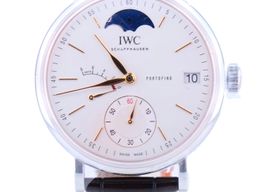 IWC Portofino Hand-Wound IW516401 (2021) - Silver dial 45 mm Steel case