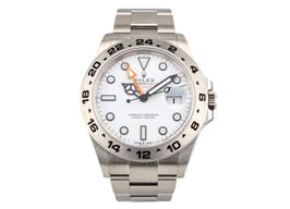 Rolex Explorer II 226570 (2022) - Wit wijzerplaat 42mm Staal