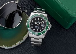 Rolex Submariner Date 126610LV (Onbekend (willekeurig serienummer)) - Zwart wijzerplaat 41mm Staal