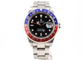 Rolex GMT-Master II 16710 (2001) - Zwart wijzerplaat 40mm Staal