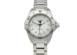 TAG Heuer Aquaracer Lady WBP1416.BA0622 (2024) - White dial 30 mm Steel case