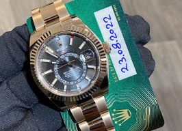 Rolex Sky-Dweller 326935 (2022) - Onbekend wijzerplaat 42mm Roségoud