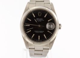 Rolex Oyster Perpetual Date 15200 (2002) - Black dial 34 mm Steel case