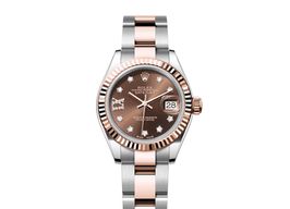 Rolex Lady-Datejust 279171-0004 (2024) - Brown dial 28 mm Steel case