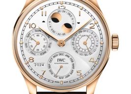 IWC Portuguese Perpetual Calendar IW503701 (2026) - Silver dial 44 mm Rose Gold case