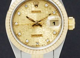 Rolex Lady-Datejust 69173 (1992) - Gold dial 26 mm Gold/Steel case