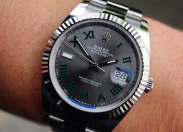 Rolex Datejust 41 126334 (2024) - Grijs wijzerplaat 41mm Staal