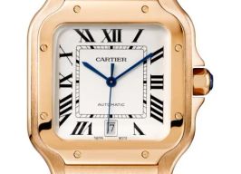 Cartier Santos WGSA0018 (2026) - Silver dial 48 mm Rose Gold case