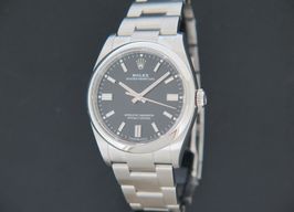 Rolex Oyster Perpetual 126000 (2020) - Black dial 36 mm Steel case