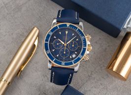 Zenith El Primero Chronograph 53.0370.400 (Unknown (random serial)) - Blue dial 40 mm Gold/Steel case