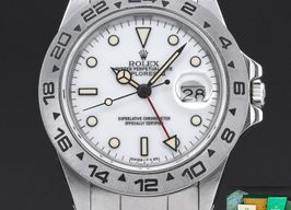 Rolex Explorer II 16550 (1987) - Wit wijzerplaat 40mm Staal