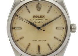 Rolex Oyster 6552 (1958) - Zilver wijzerplaat 34mm Staal